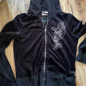 Juicy Couture velour hoodie